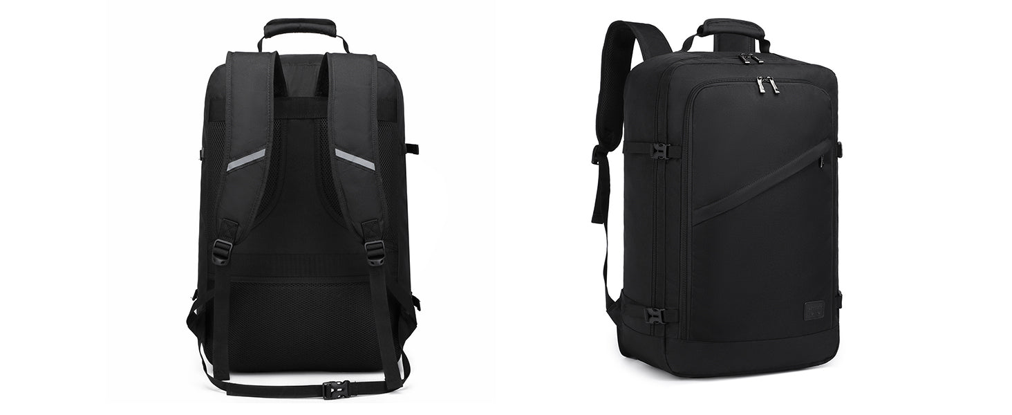 Kono Carry on Backpack Large Cabin Flight Bag Travel Hand Luggage Shoulder Bag