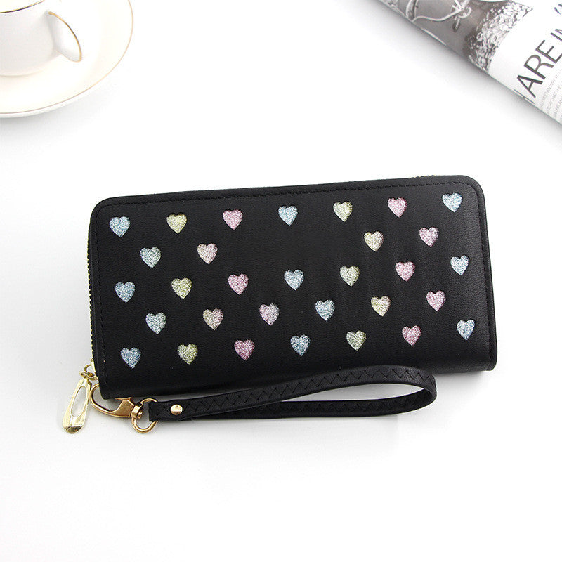 Women's Fashion Long Large Capacity Zipper Wallet