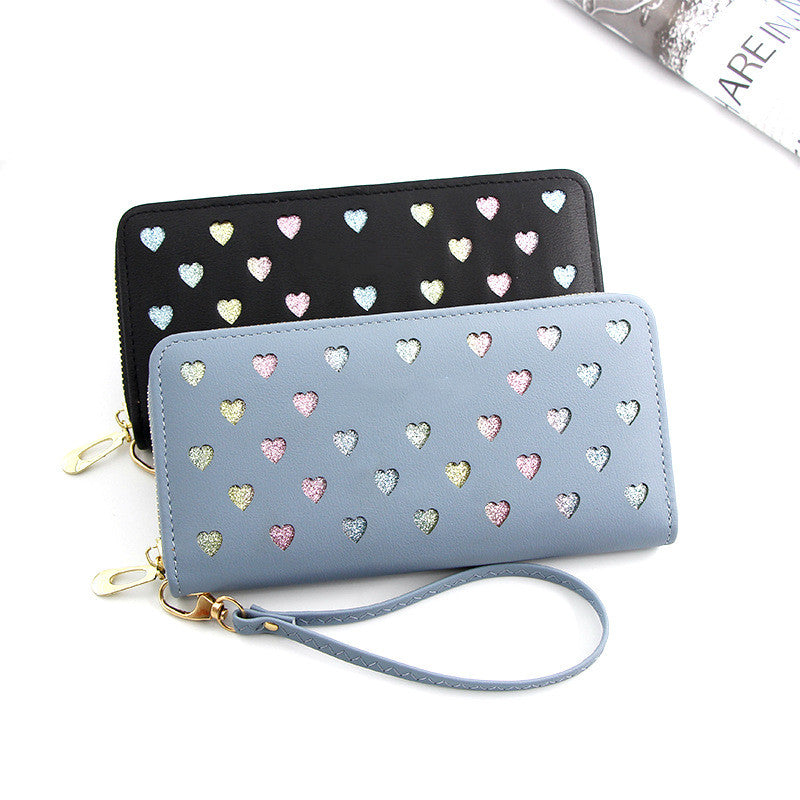 Women's Fashion Long Large Capacity Zipper Wallet