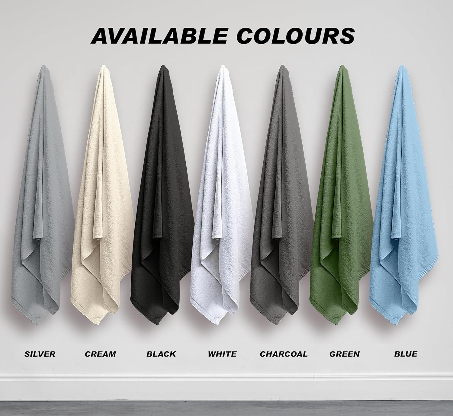 Multi-Purpose Ultra Soft & Highly Absorbent Towels for Bathroom, Gym, Kitchen, Face, Hands OR