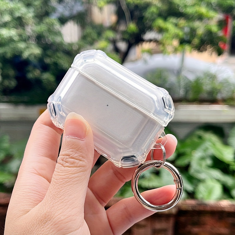 Shockproof Clear TPU Case – Protective Cover for AirPods Pro 3