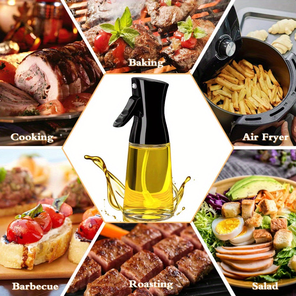 Multifunction Refillable Oil Spray Bottle – For Olive Oil, Vinegar, Soy Sauce & Outdoor Cooking