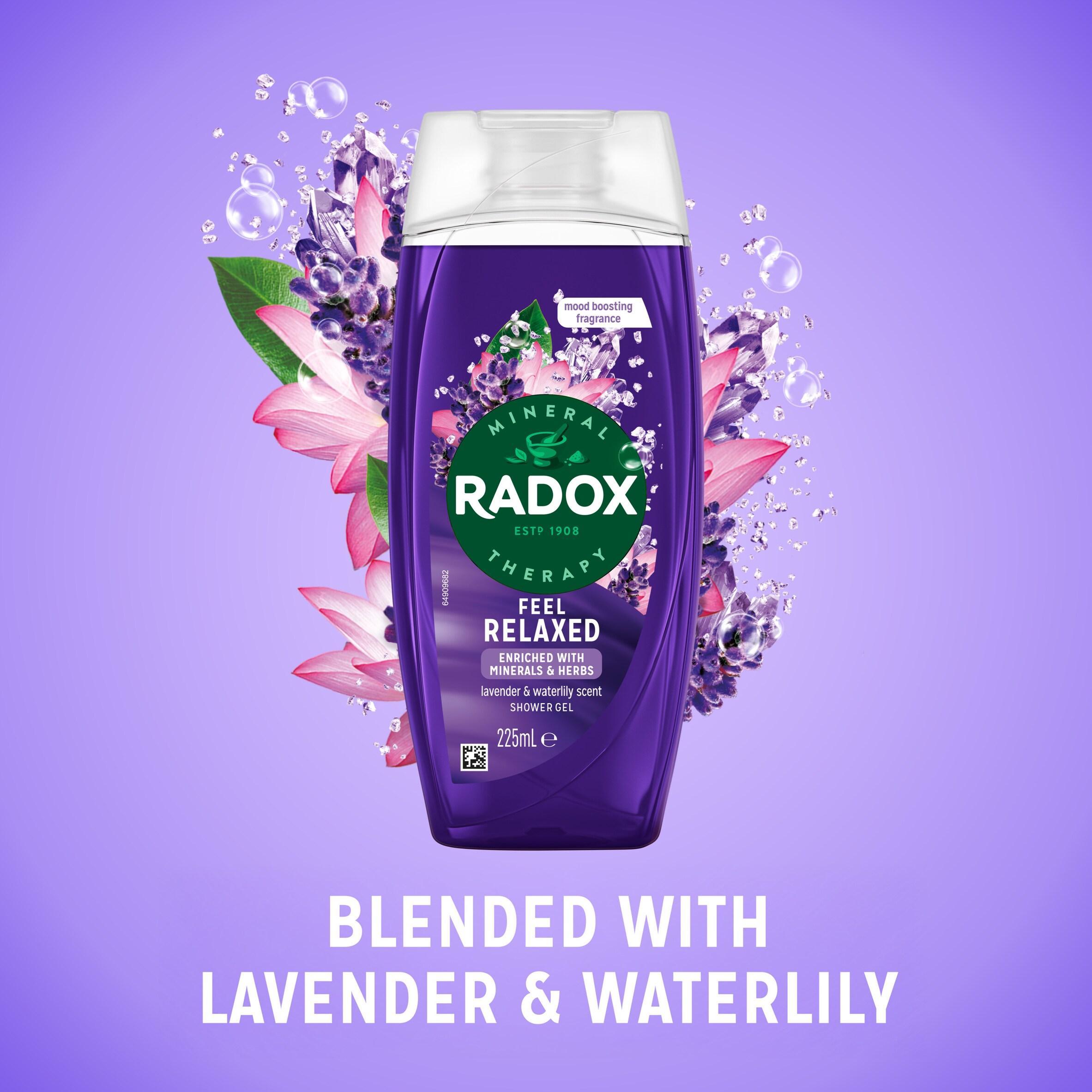Radox Shower Gel 6 × 225 Ml – Random Fragrance Selection