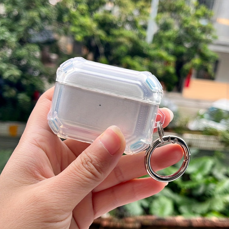 Shockproof Clear TPU Case – Protective Cover for AirPods Pro 3