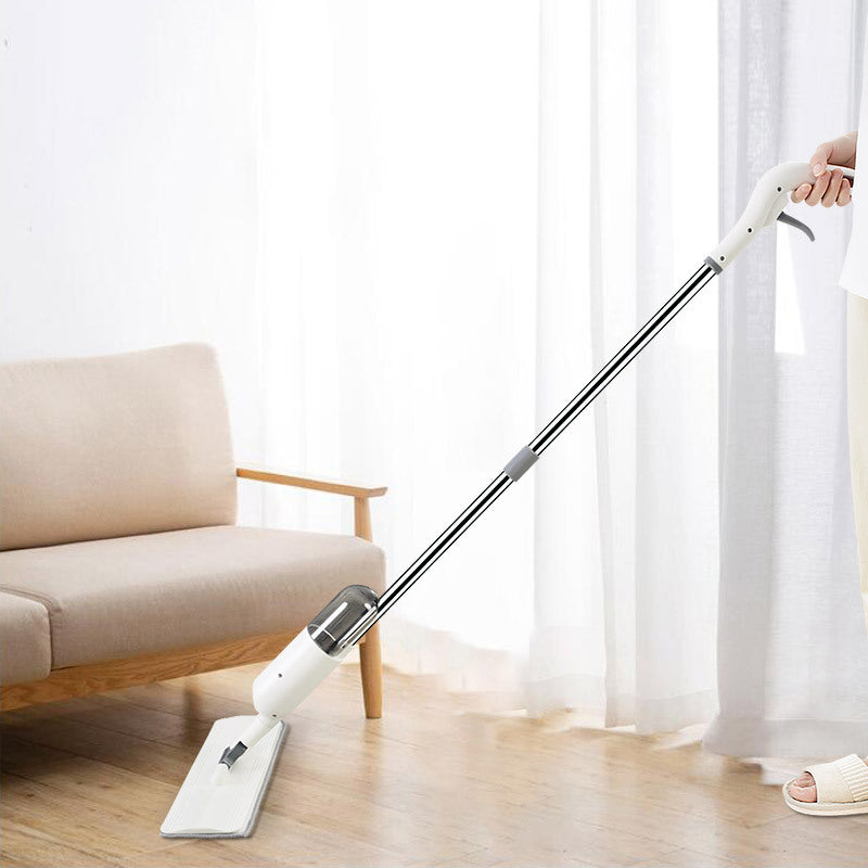 Introducing the Flat Squeeze Mop: A Lazy Mop with Bucket for Effortless Floor Cleaning. Wringing is Made Easy with Hand-Free Operation and Microfiber Mop Pads for Effective Cleaning