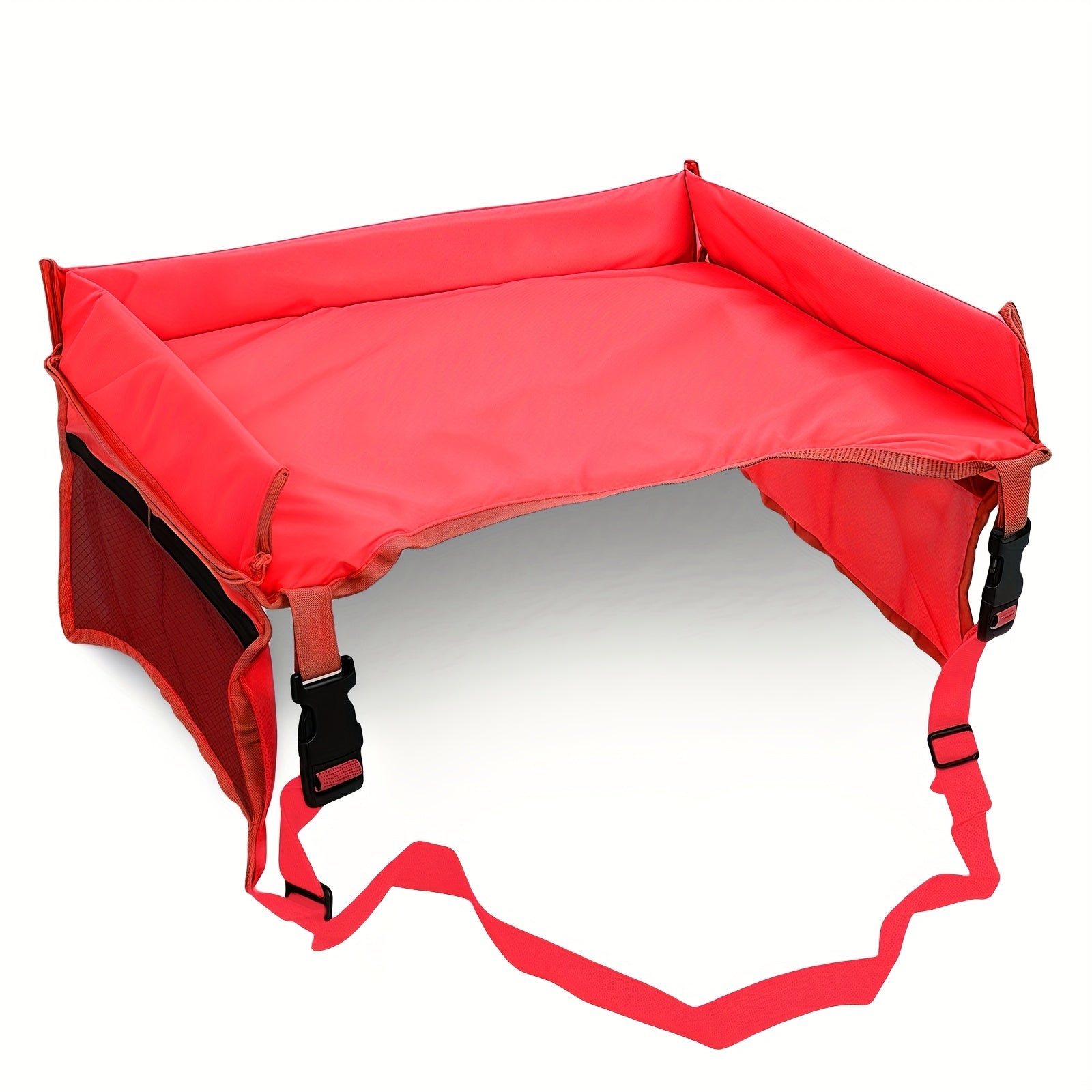 Multifunctional Storage Car Tray, Expandable, Wall Mount, Polyester Material - Suitable for Airplane, Car and Home Outing U