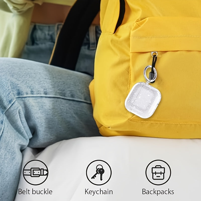 Transparent Soft Protective Case for AirPods 4 – Full Clear Cover for 4th Gen