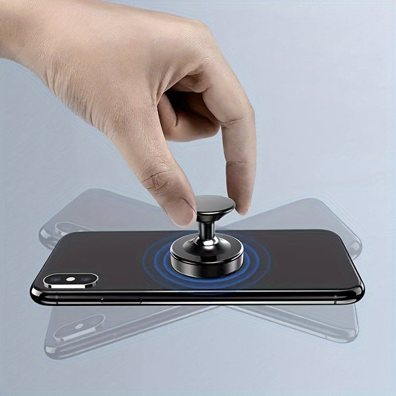 Super Strong Magnetic 360 Degree Rotating Mobile Phone Holder - Universal Metal Car Holder for Air Outlet
