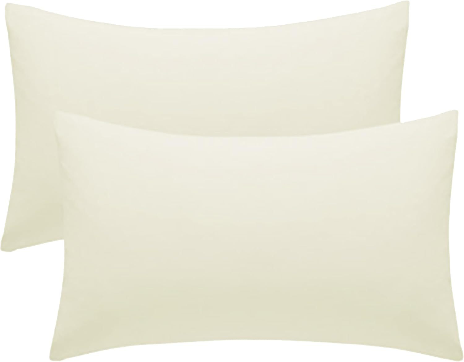 4B Pillowcases –Pack of 2 pillowcases-Available in 8 Color Options – Smooth, Durable Essentials for Stylish Bedroom & Guest Room