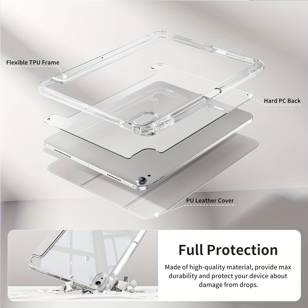 Hard Clear Transparent Back Shell & Soft TPU