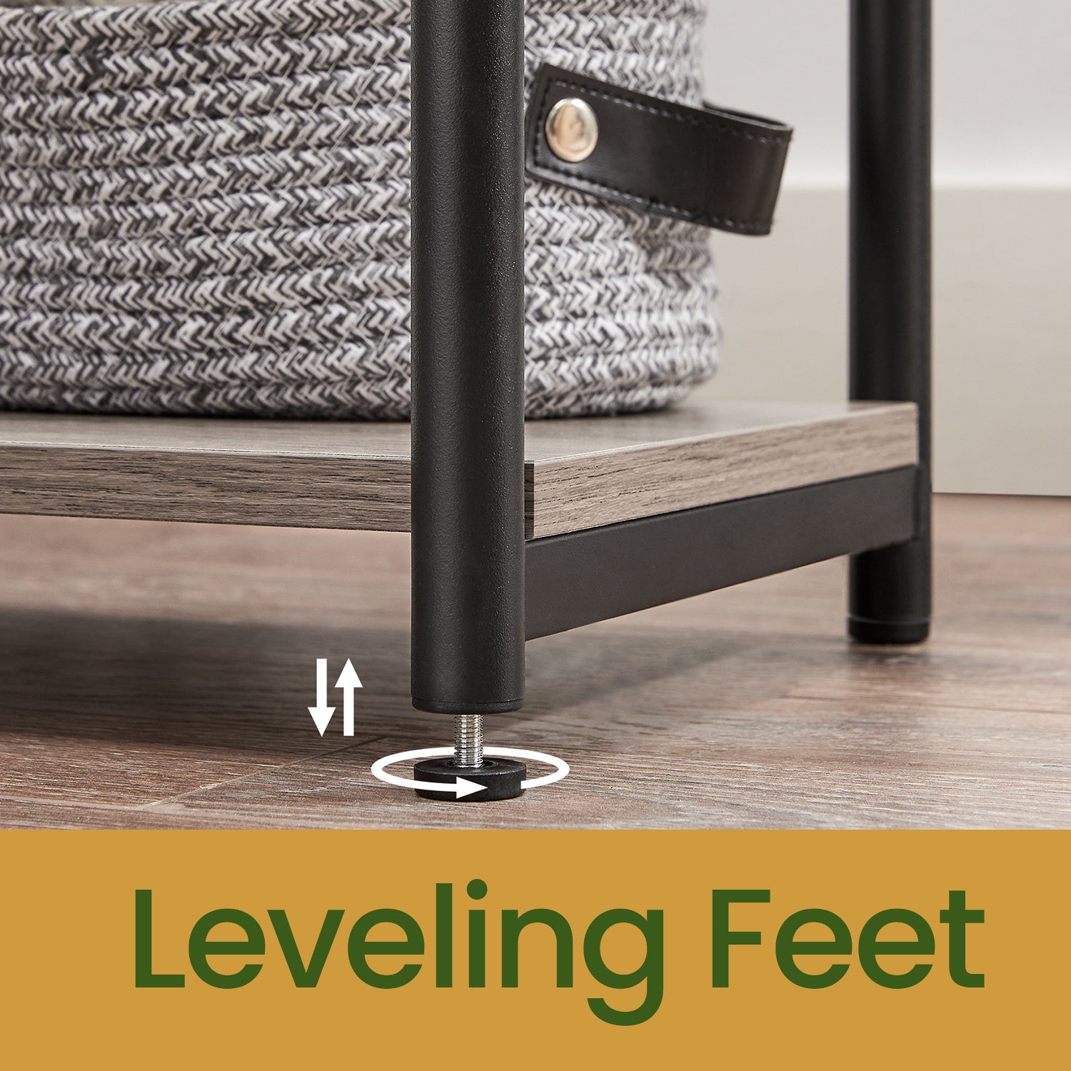 Side Table / Small End Table / Nightstand – Versatile Accent Table for Living Room, Bedroom, Office, or Bathroom