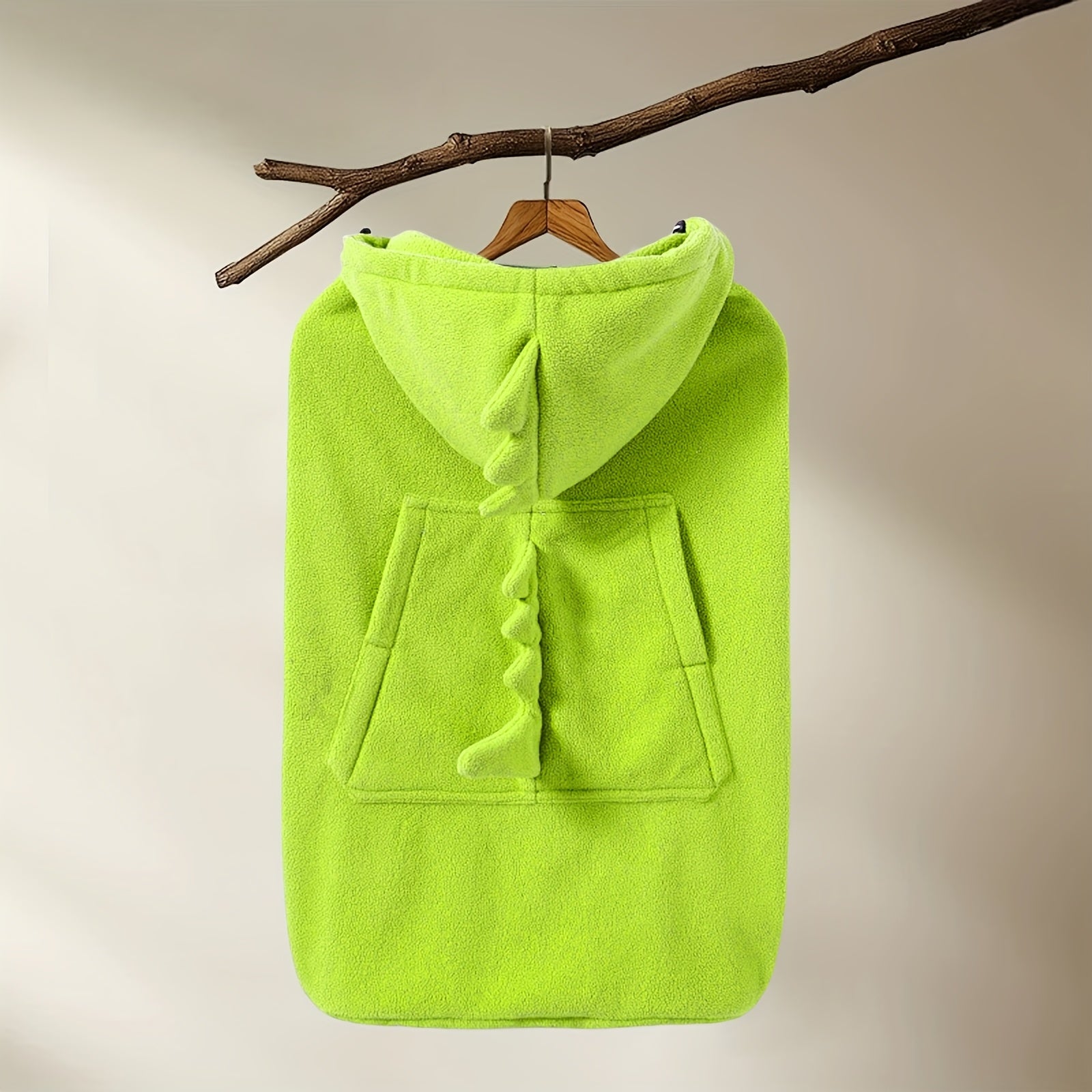 One Cartoon Dinosaur Children's Waist Stool Warm Cape, Multifunctional Front-Carry Windproof Cloak - Suitable for Home and Outdoor Use as Cold Protection Blanket