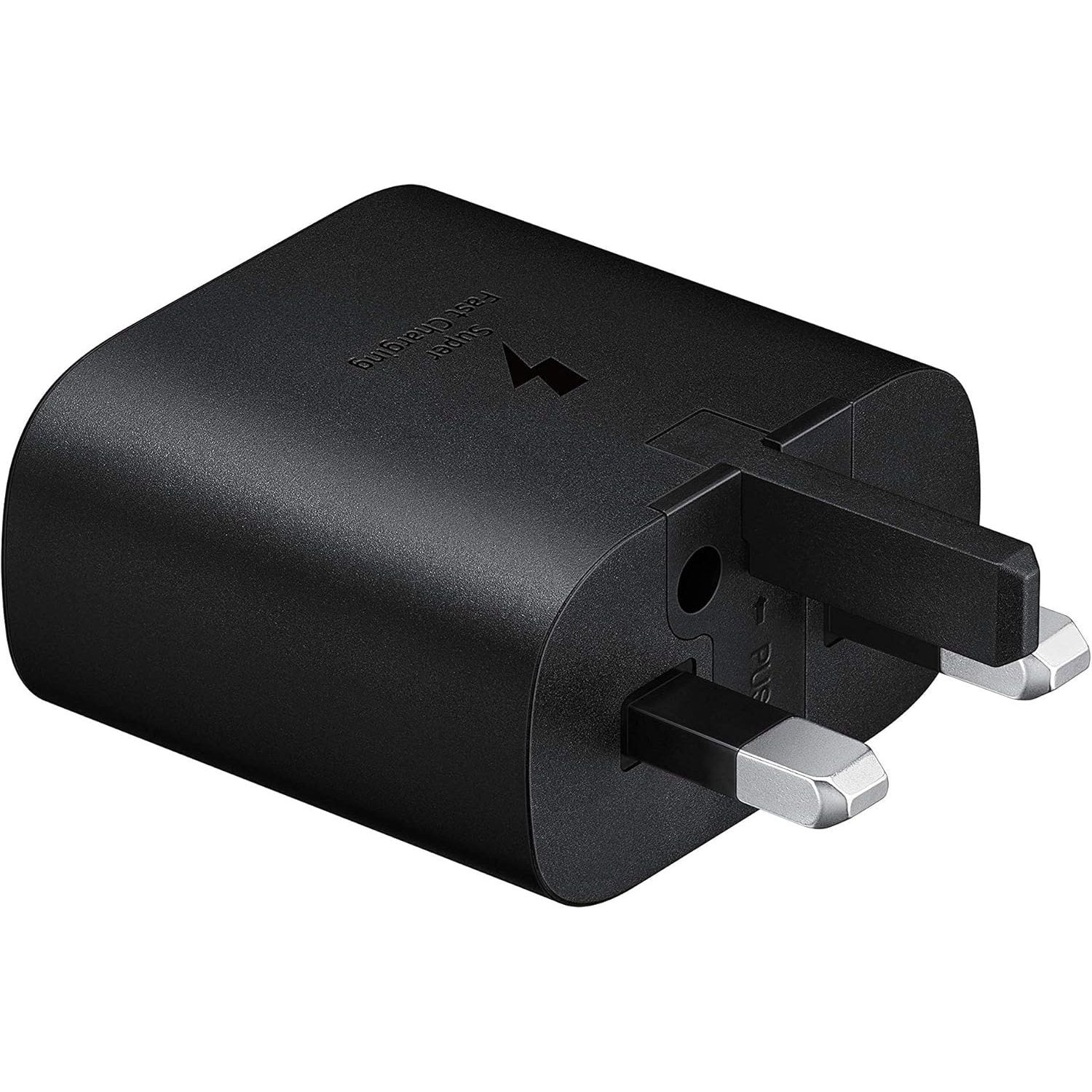 Samsung Galaxy Official 25W Super Fast Charging Travel Adapter (without USB-C to C Data Cable), Black