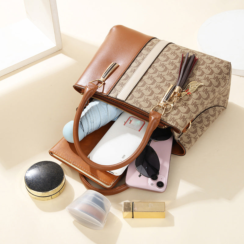 CHROSGEKEIDI Women's  Handbag & Crossbody Bag - Adjustable Strap, Golden-Tone Hardware, Zipper Closure, Handbag Suitable for Daily Use,, Travel -  Casual Purse with, Ideal Christmas/Thanksgiving Gift