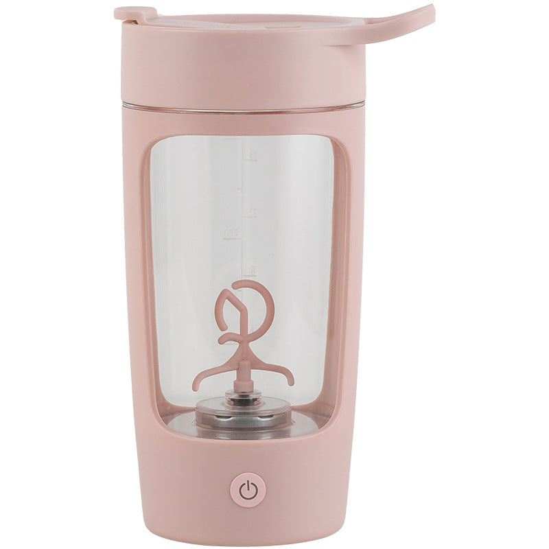 New Automatic Mixing Cup: USB Rechargeable Self-Stirring Mug for Travel, Sports, Drinking. Shaker Bottle BPA Free with Coffee, Milk, Tea Stirrer.