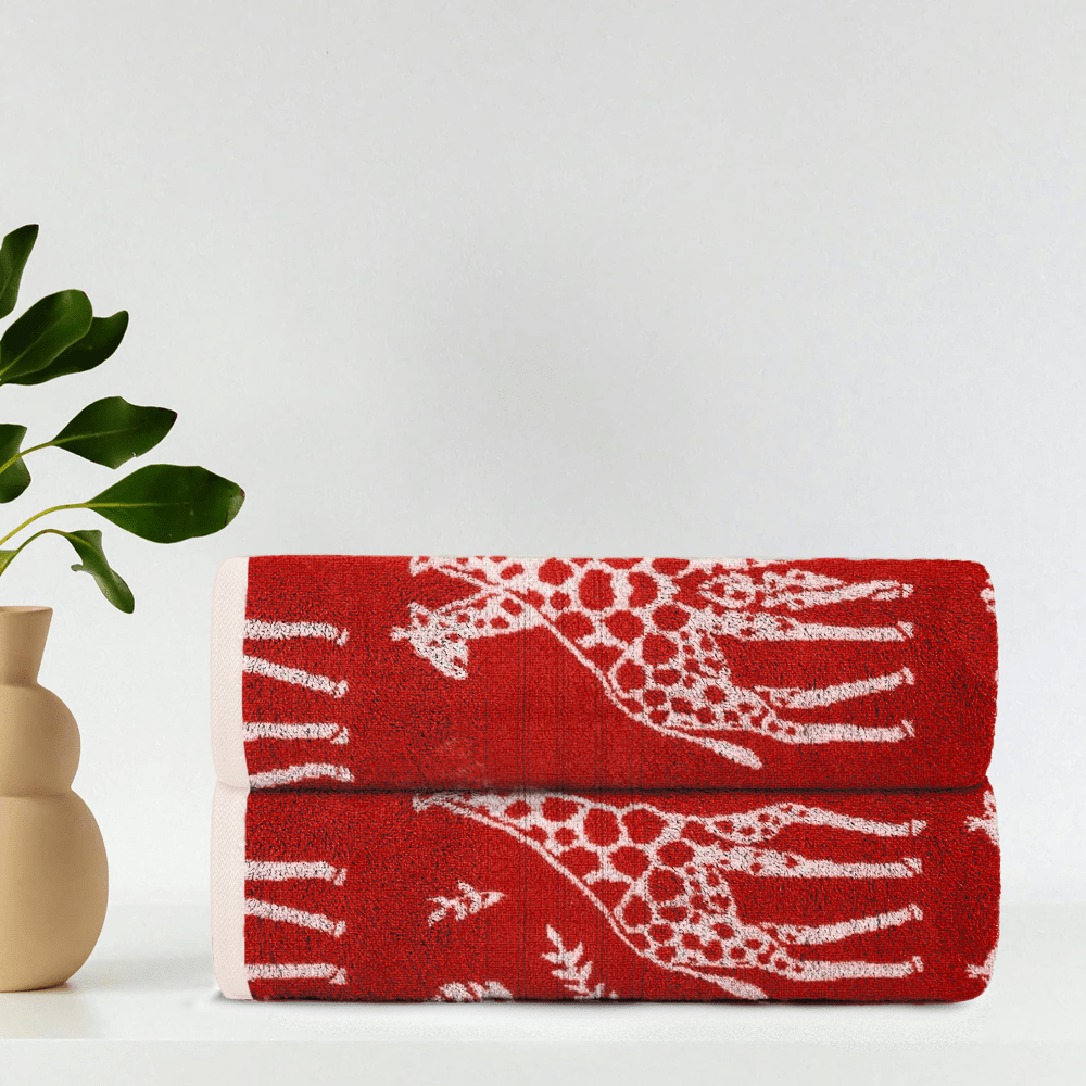 2x Premium Jumbo Bath Sheet Highly Absorbent and Quick Dry 100% Egyptian Cotton 90 X 170 Cm