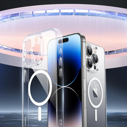 OkeyWOW UGREEN iPhone 16/16 Pro Max magnetic shockproof TPU case with MagSafe cover, featuring a sleek protective design.