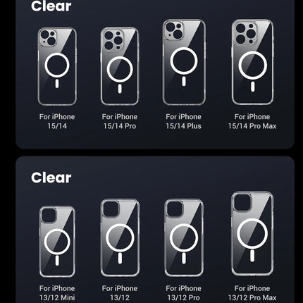 OkeyWOW UGREEN magnetic shockproof TPU case for iPhone 16/16 Pro Max with MagSafe cover, featuring a rugged design and precise cutouts.