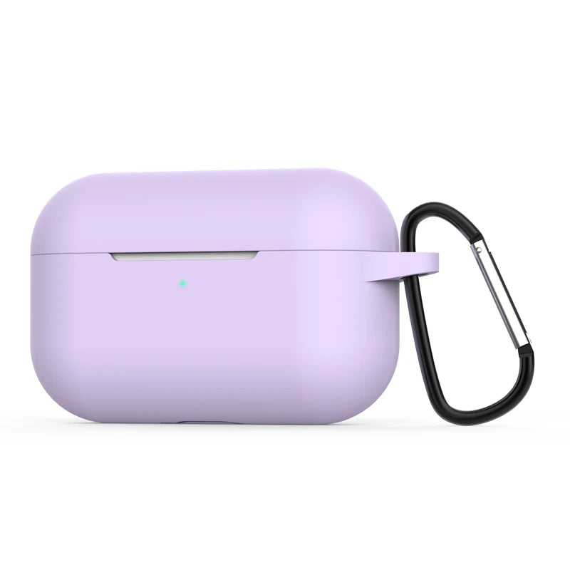 Soft Silicone Protective Case for AirPods Pro – Wireless Earphone Charging Cover