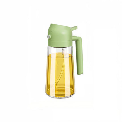 16oz Glass Oil Sprayer & Dispenser for Cooking, BBQ & Air Fryer