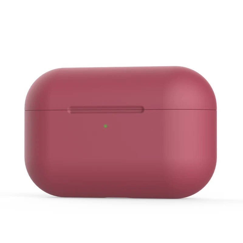Soft Silicone Protective Case for AirPods Pro – Wireless Earphone Charging Cover