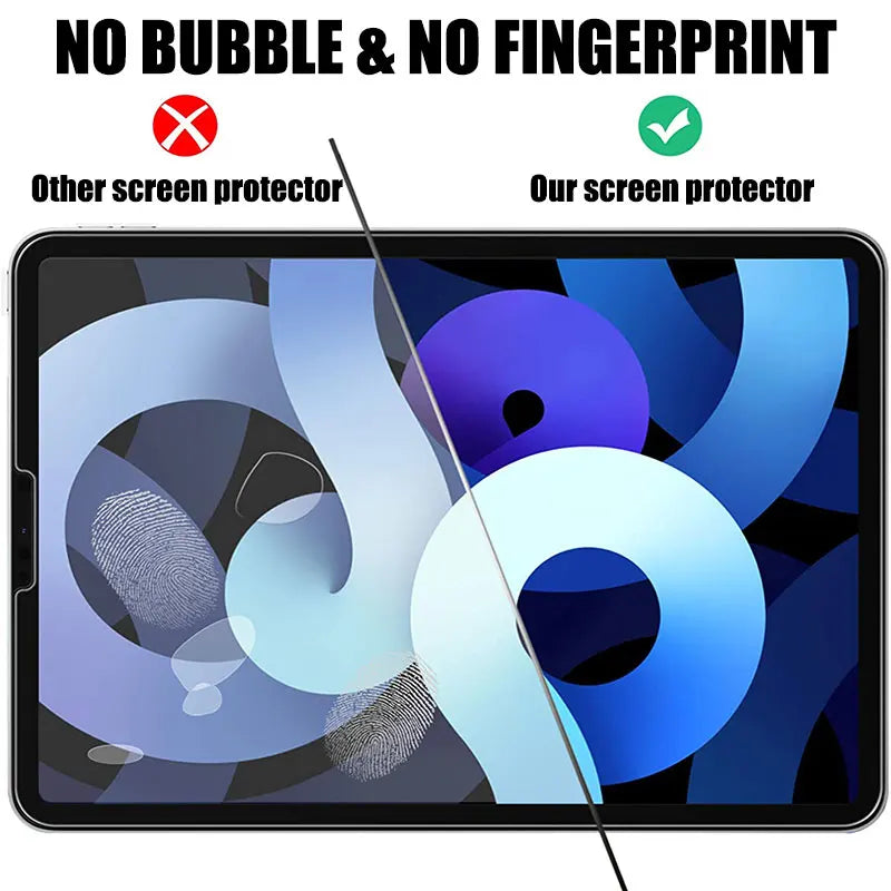 2 pcs Tempered Glass Screen Protector for iPad Pro 11, 12.9, 9, 10.2, 10.5, Air (4, 3, 2): Compatible with iPad Mini (6, 5, 4, 3, 1) 2020, 2021