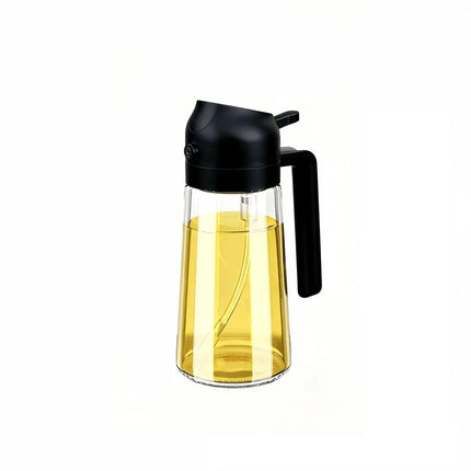16oz Glass Oil Sprayer & Dispenser for Cooking, BBQ & Air Fryer