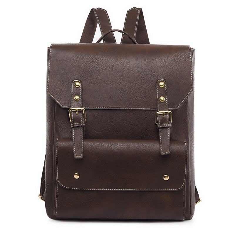 Korean Style Retro Simple Backpack