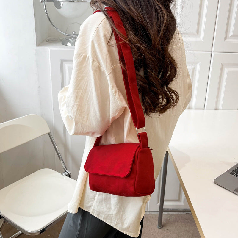 Spring New Korean Style Simple Shoulder Bag For Women