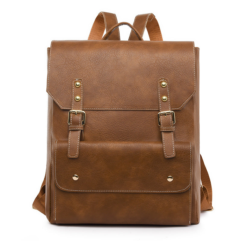 Korean Style Retro Simple Backpack