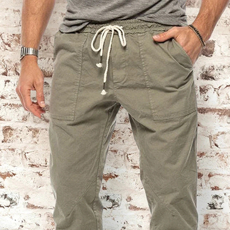 Men's Loose Tappered Casual Pants