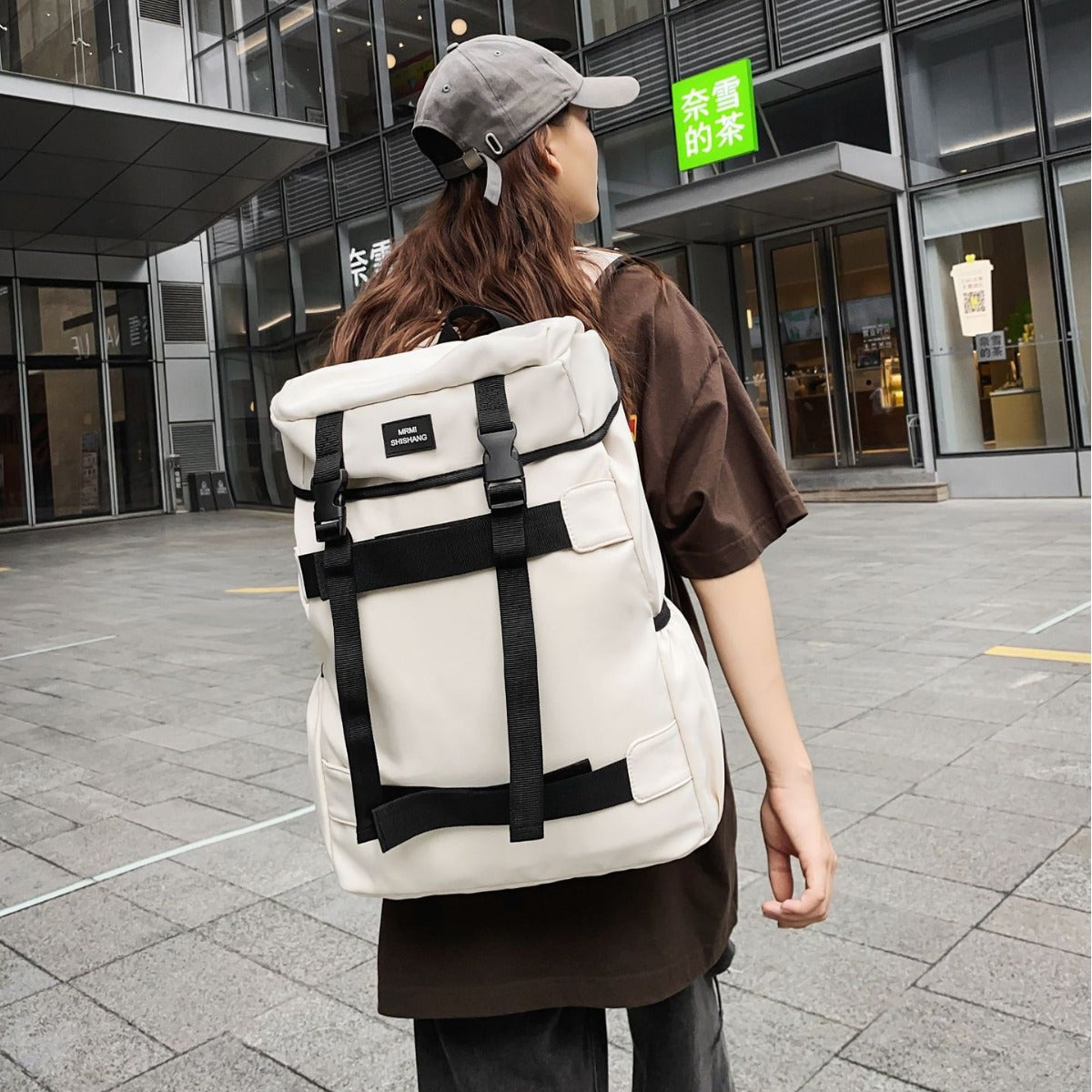 New Multi-functional Street Trendy Outdoor Backpack, Fashion Casual Travel Backpack for Men and Women