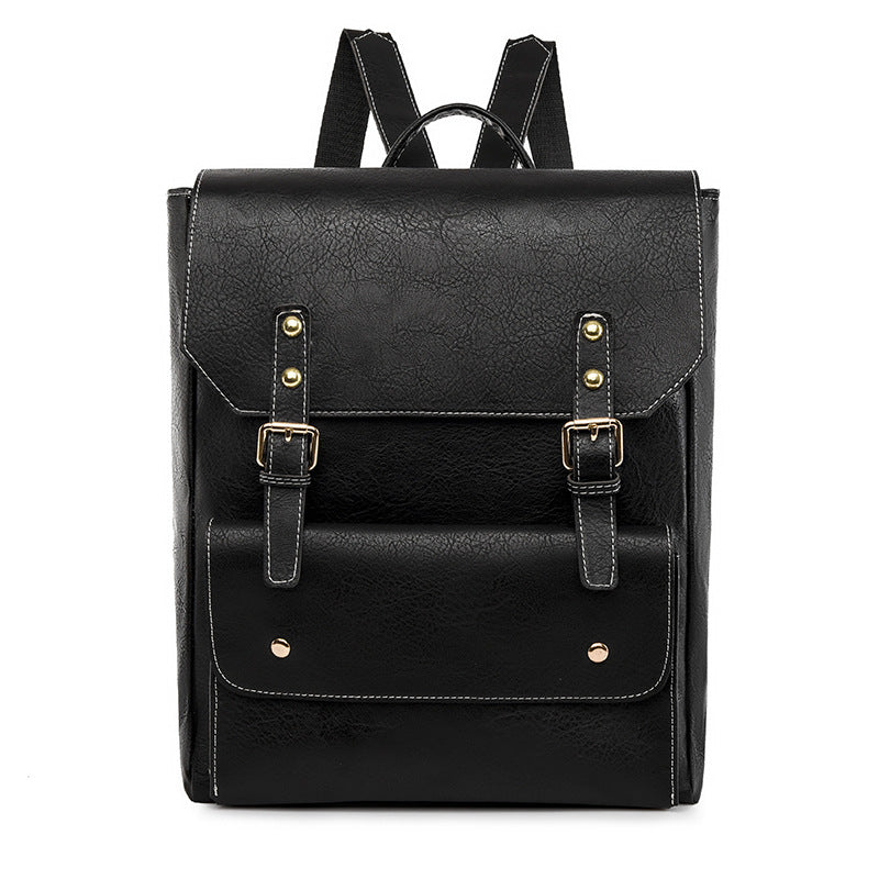 Korean Style Retro Simple Backpack