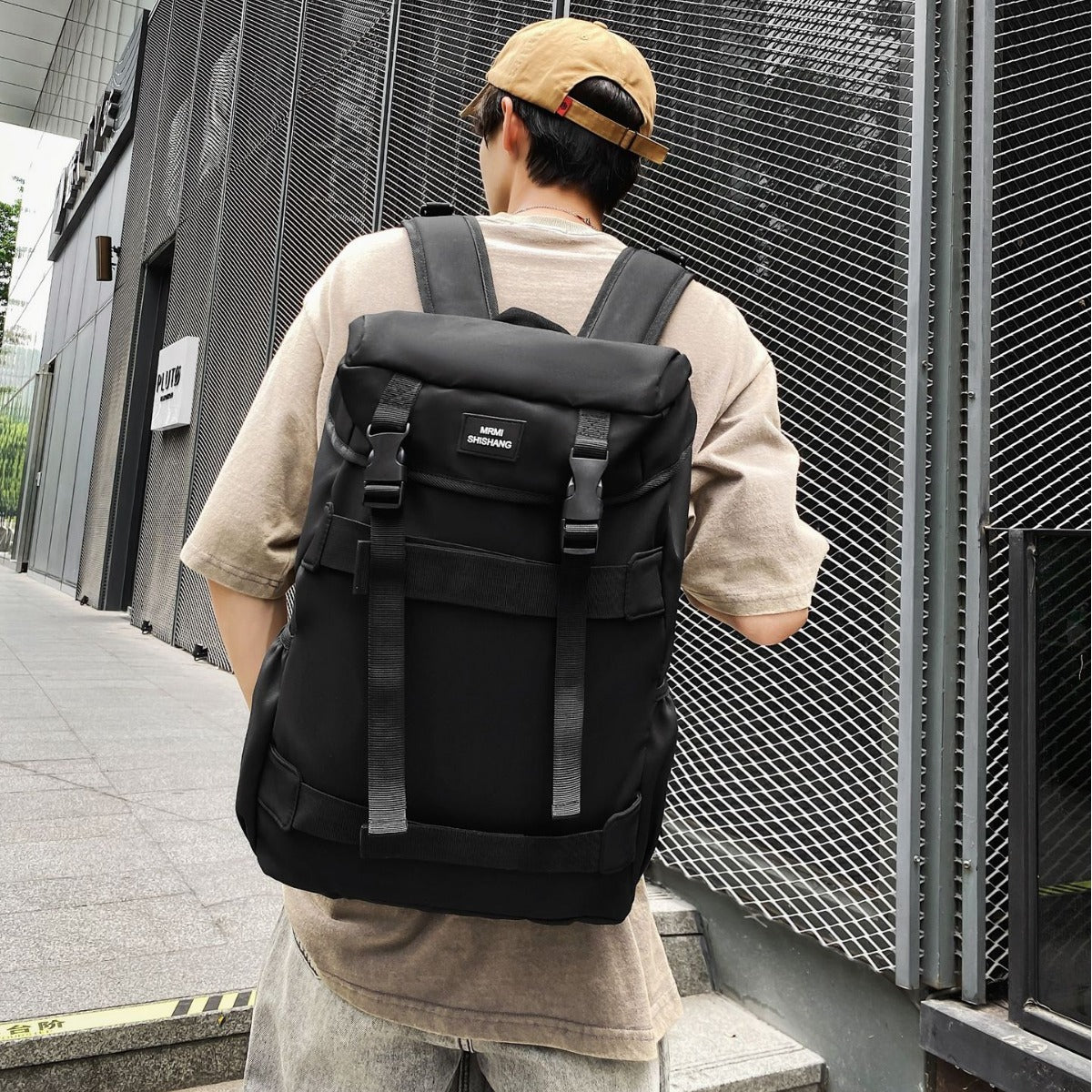 New Multi-functional Street Trendy Outdoor Backpack, Fashion Casual Travel Backpack for Men and Women