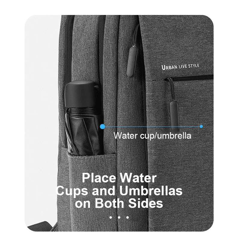 Laptop Backpack 17.3 inch Large Capacity Travelling Backpacks Waterproof Laptop Bag 15.6 17.3 Multi-pockets Men's Backpack