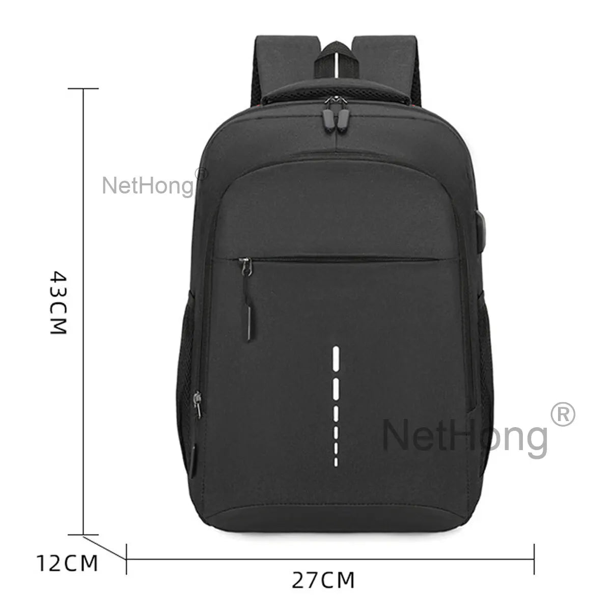 Retro Backpack School Rucksack For Laptop/Travel/Work Plain Bag women/men UK