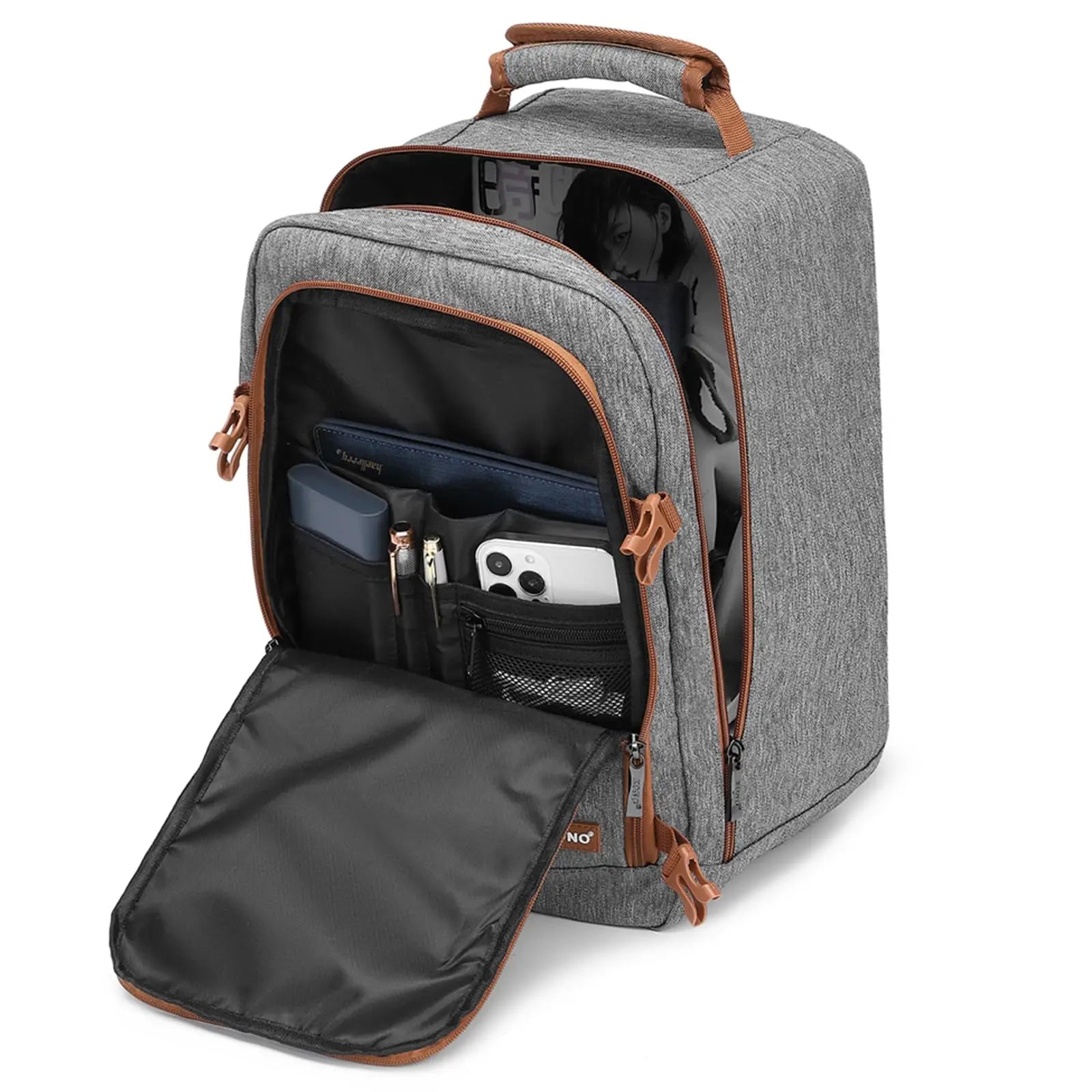 Kono Cabin Bag 40x20x25 for Ryanair Underseat Travel Carry-on Backpack Cabin Size 20L