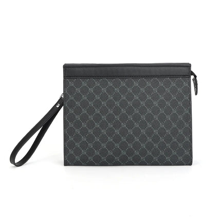 Men's envelope clutch wallet and phone bag by OKEYWOW, featuring a sleek designer wristlet and compact purse style.