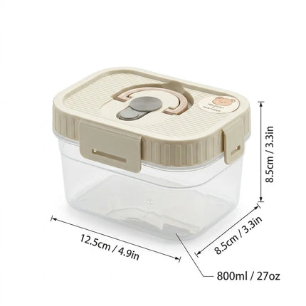 FreshNest Large Food Storage Box with Handle