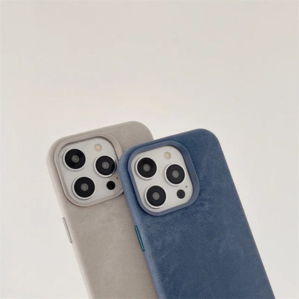 SoftFlannel MagSafe Case for iPhone 17/16/15 Pro Max Matte Wireless Charge Protective Cover