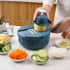 PrepEase 9-in-1 Multi Vegetable Chopper & Mandoline Slicer