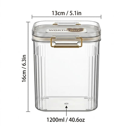 FreshKeep Stackable Airtight Food Storage Container