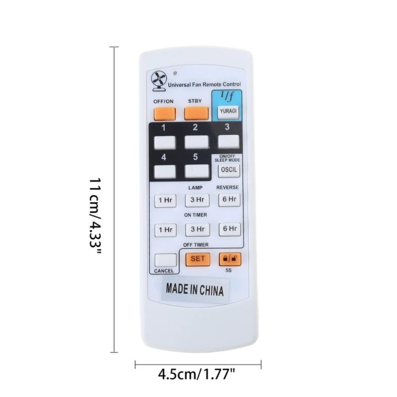 RM-F900MK Remote Control Replacement Long Distance Electric Fan Home Appliance Supplies for Invierno Montrair Pegency