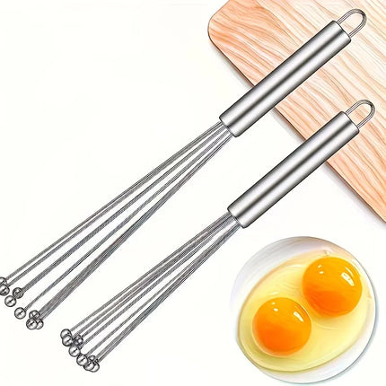 ChefEase Stainless Steel Ball Whisk Set Manual Kitchen Mixer