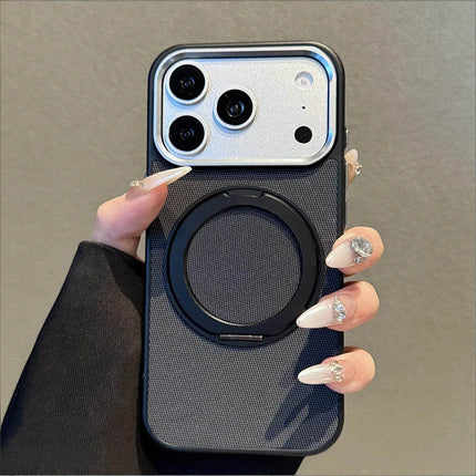 LoomStand Fabric MagSafe Case for iPhone 17/16/15/14/13 Pro Max 360° Kickstand Wireless Cover