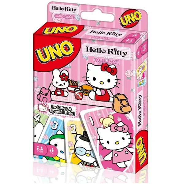 UNO Sanrio Stitch No MERCY Matching Card Game Dragon Ball Z Multiplayer Family Party Boardgame Funny Friends Entertainment Poke