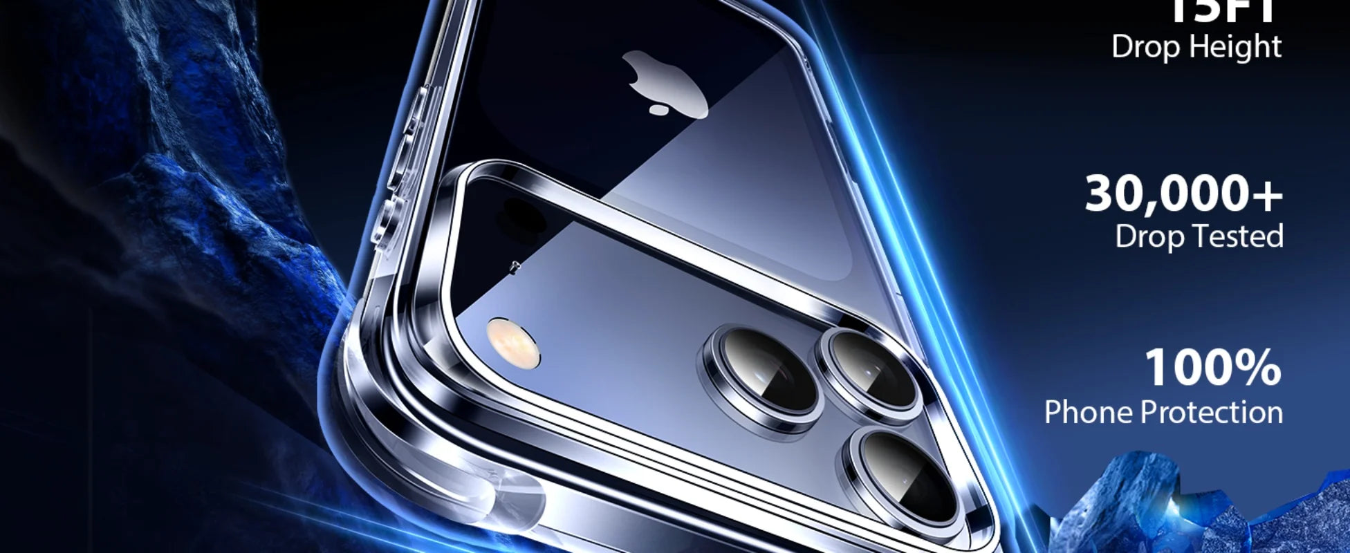 Clear Shockproof Case for iPhone 17/17 Pro/17 Pro Max – Anti-Yellowing 2025 Protective Bumper Cover