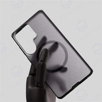 FrostLite Magnetic Armor Case for Samsung Galaxy S26/S25/S24 Ultra Translucent Shockproof Cover