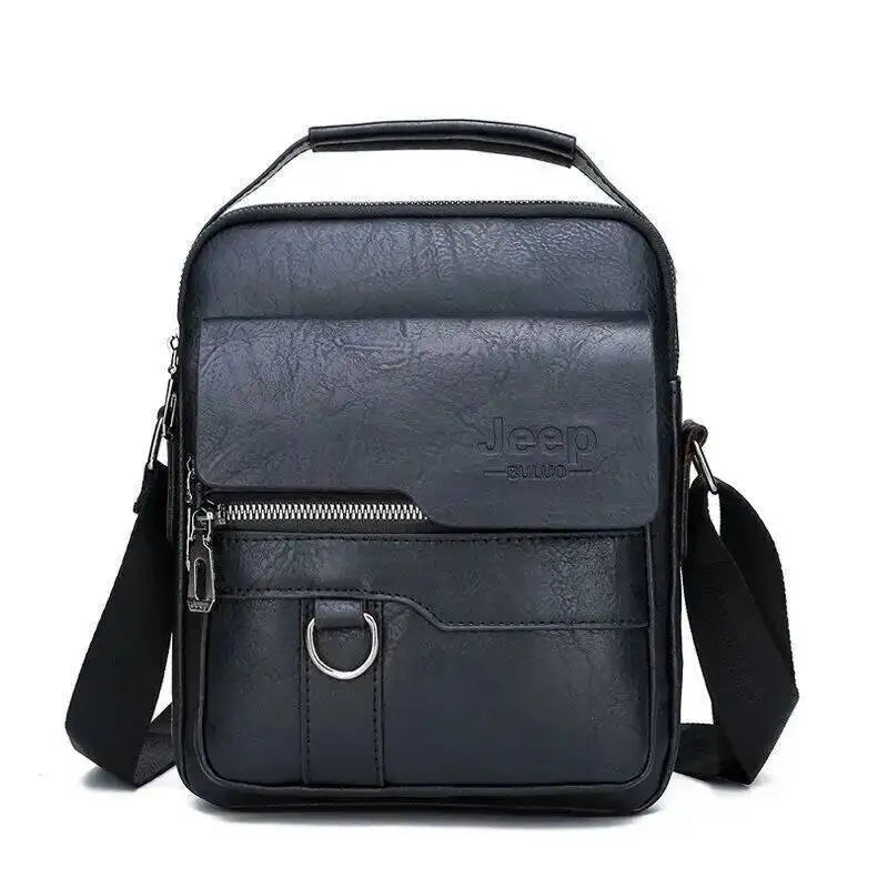 Men's PU Leather Messenger Shoulder Bags Vintage Cross Body Purse Handbag UK
