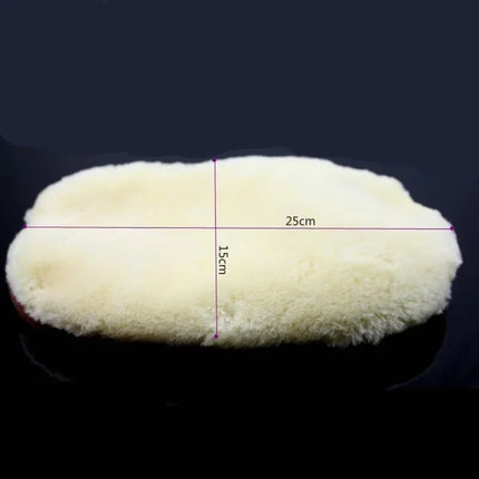 VelvetDrive Plush Car Wash Glove Thick Microfiber Wax Polishing Mitt Auto Care